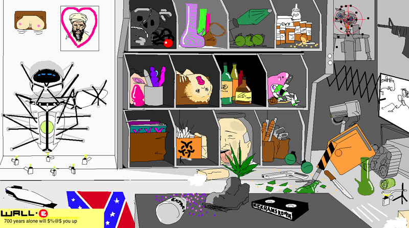 Illustration for article titled 90 Visions of Future in MS Paint are Terrifying, Insane